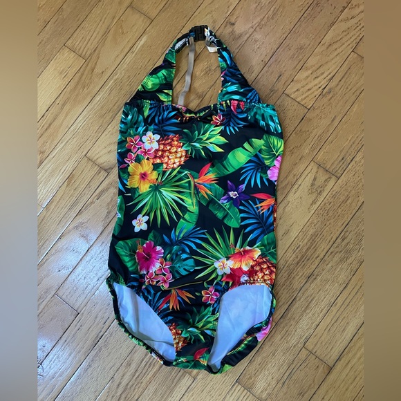 Dansco Halloween Dance Hawaiian Island Inspired 2 piece Costume Size Small - Picture 5 of 10